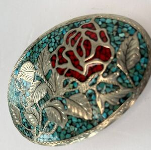 Vintage Wil Aren Handmade Belt Buckle